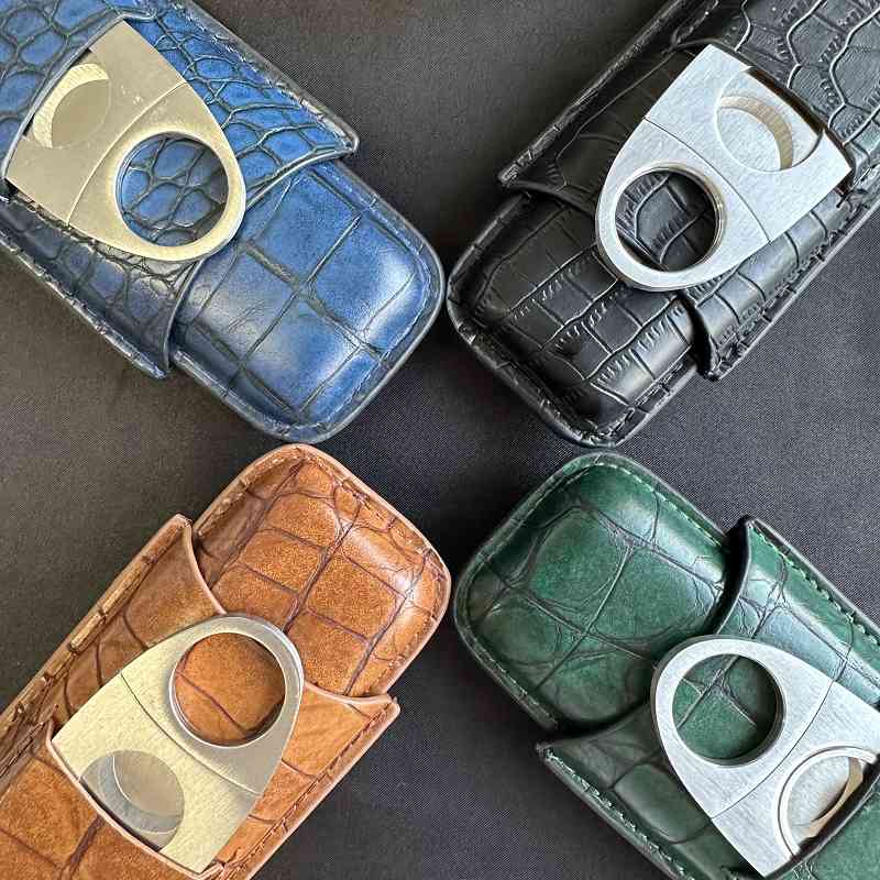Premium Cigar Case - Cigar Tube 2 Slots Case with