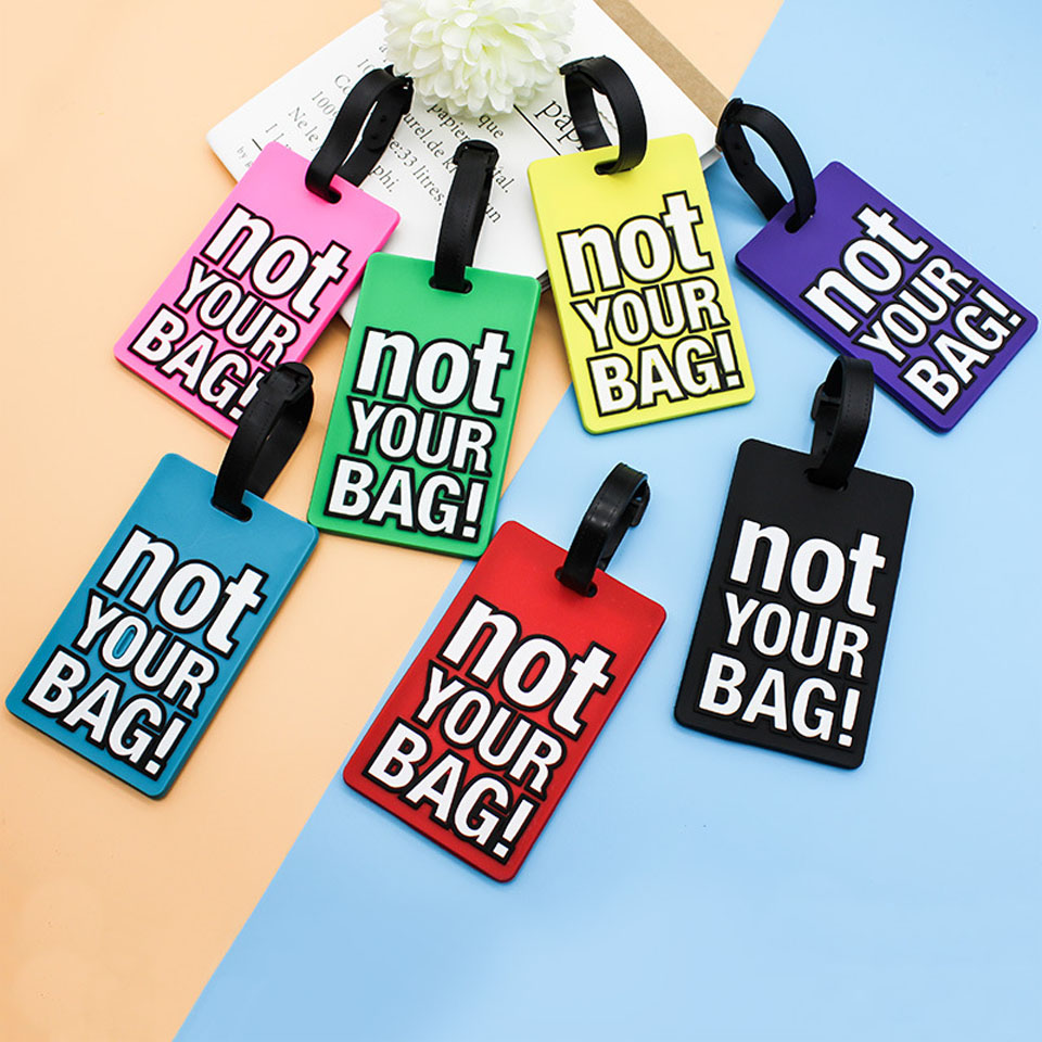 Travel Luggage Set - Creative Letter Not Your Bag Travel