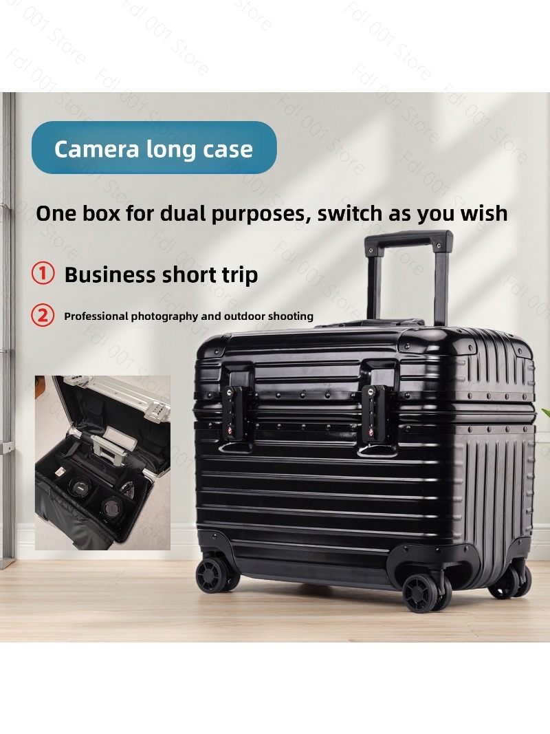Upper flip cover aluminum fram - огляд і ціна Travel Luggage Set