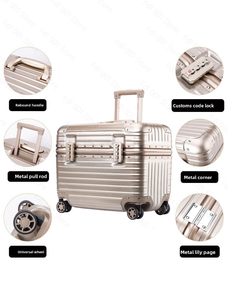 Upper flip cover aluminum fram - огляд і ціна Travel Luggage Set