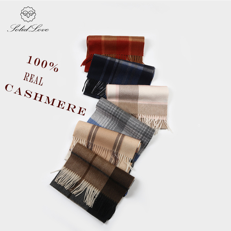 100% Cashmere Scarf   Plaid  W - огляд і ціна Cashmere Scarf