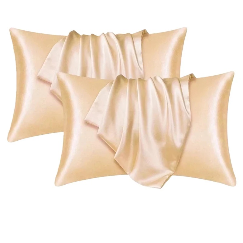 1/2pcs Satin Silk Pillowcase f - огляд і ціна Silk Pillowcase