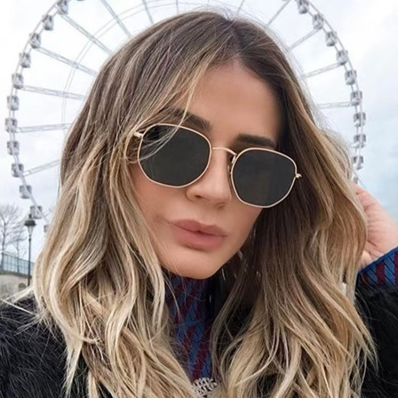Round punk Sunglasses Men Luxu - огляд і ціна Sunglasses Uv400