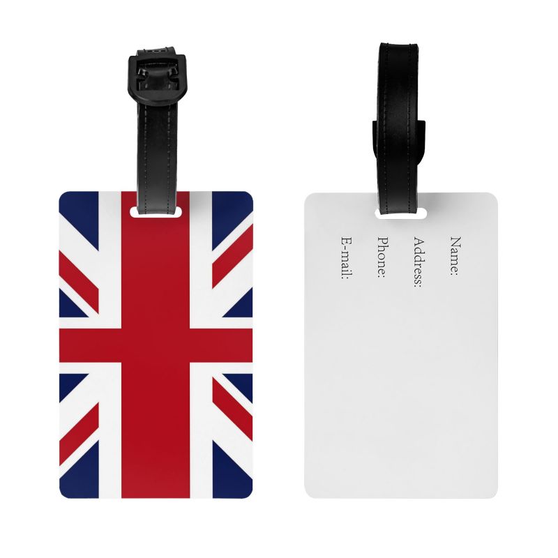 Retro Union Jack Luggage Tag w - огляд і ціна Travel Luggage Set