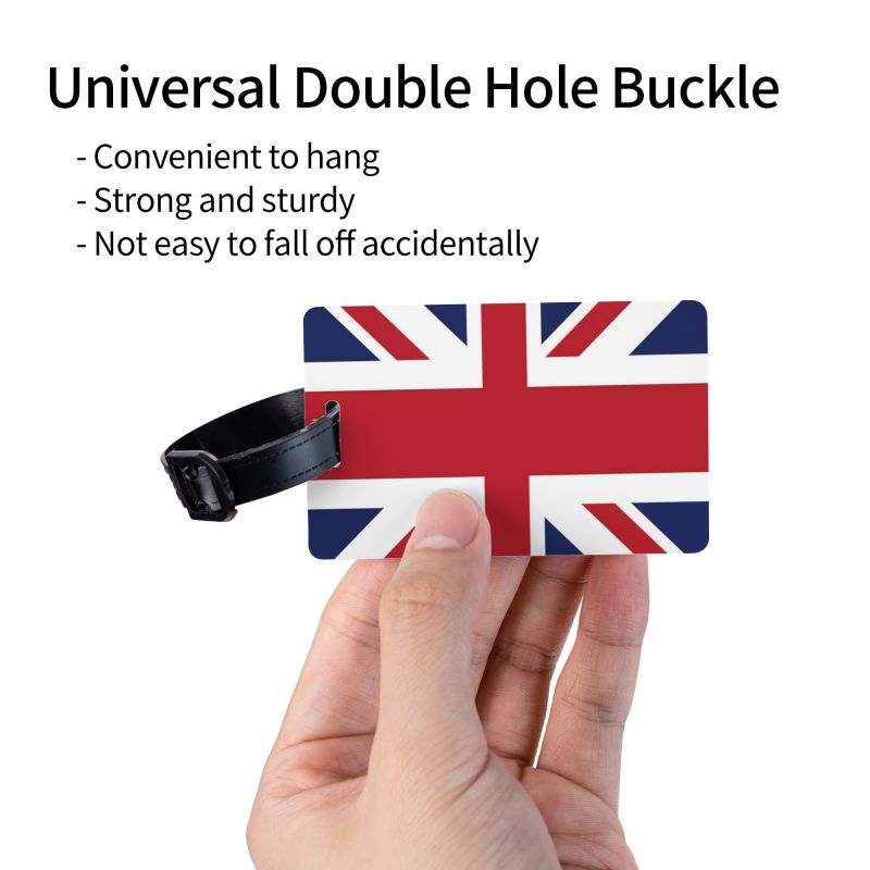 Retro Union Jack Luggage Tag w - огляд і ціна Travel Luggage Set