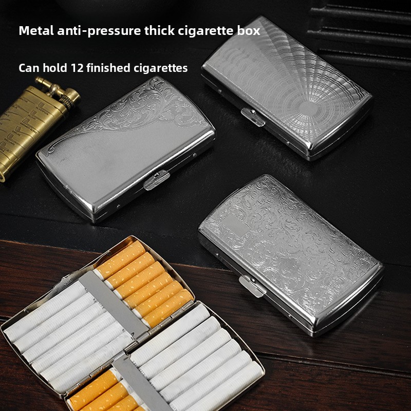 Metal Cigarette Case Box Holde - огляд і ціна Premium Cigar Case