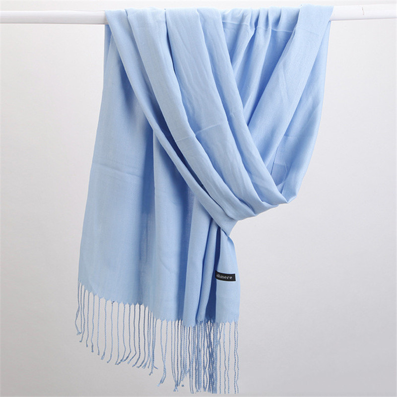 Fashion Solid Color 2023 Women - огляд і ціна Cashmere Scarf