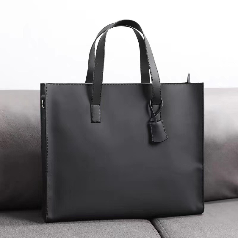 2026 New Men's Handbag With Sh - огляд і ціна Leather Briefcase