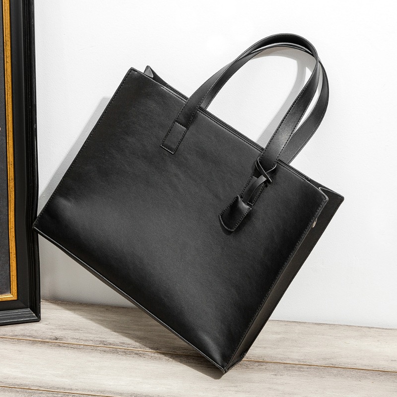 2026 New Men's Handbag With Sh - огляд і ціна Leather Briefcase