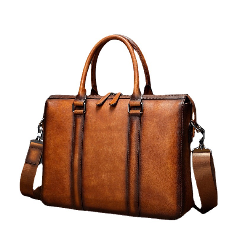 YETTIES Business Top Grain Lea - огляд і ціна Leather Briefcase