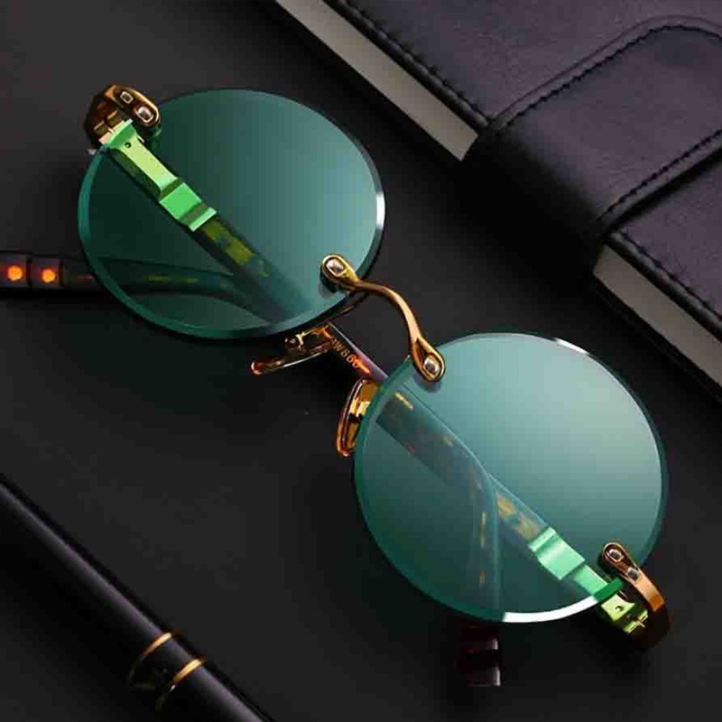 Fashion Classic Rimless Sungla - огляд і ціна Designer Sunglasses