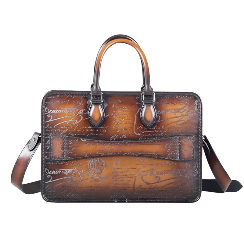 DIMY 2025 men's new business b - огляд і ціна Leather Briefcase