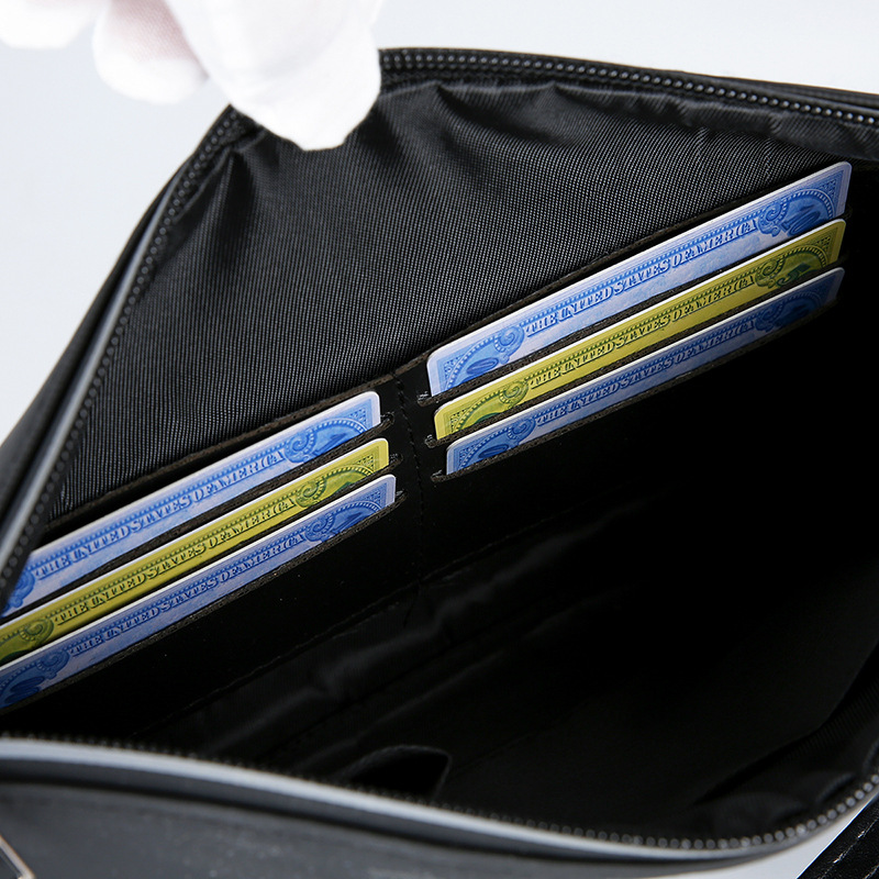 Men's Soft PU Leather Clutch B - огляд і ціна Leather Wallet Men