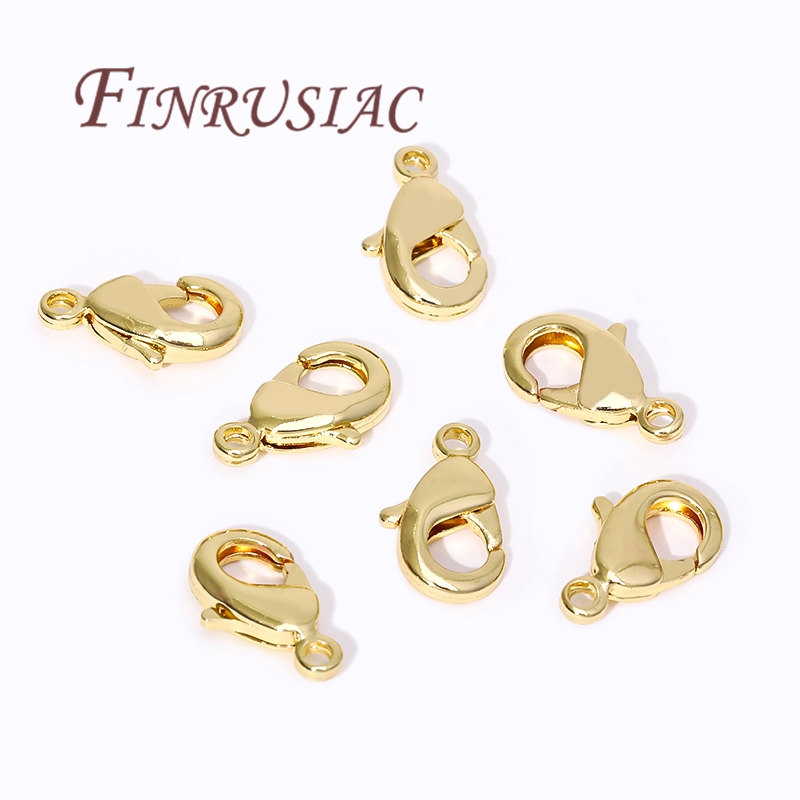 18K Gold Plated Lobster Clasps - огляд і ціна Gold Plated Jewelry