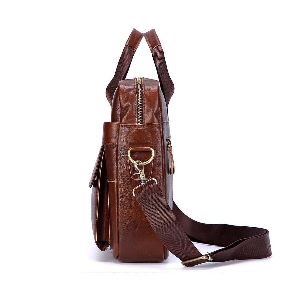 Men Genuine Leather Handbag Fa - огляд і ціна Leather Briefcase