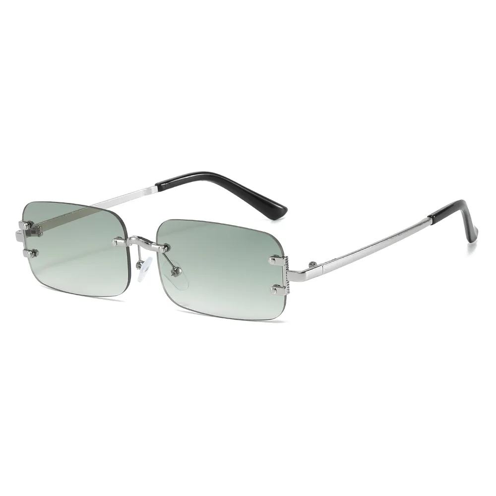 Rimless Square Sunglasses Wome - огляд і ціна Designer Sunglasses