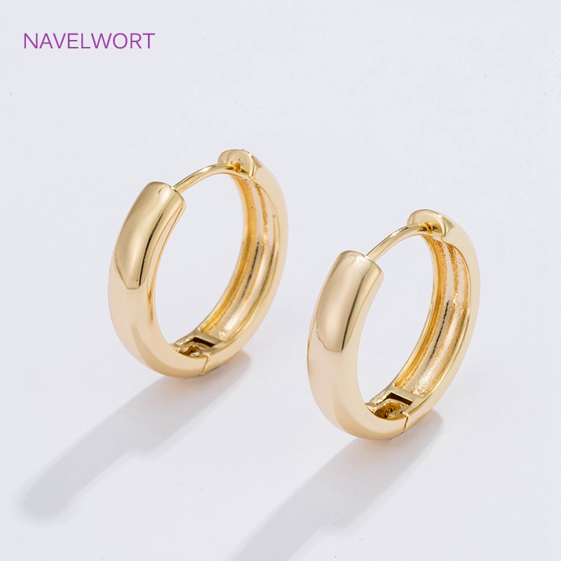 6 Sizes Gold Plated Circle Hoo - огляд і ціна Gold Plated Jewelry