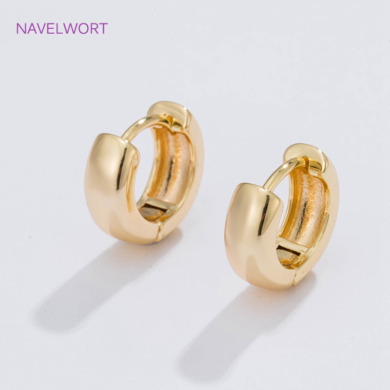 6 Sizes Gold Plated Circle Hoo - огляд і ціна Gold Plated Jewelry