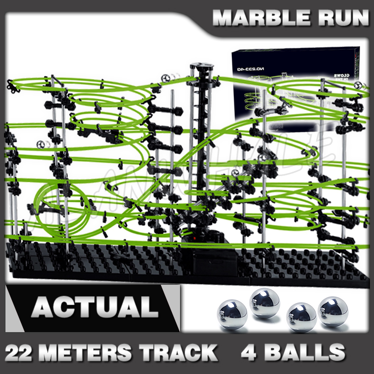 2200cm Rail Level 4 Marble Run - огляд і ціна Marble Coaster Set