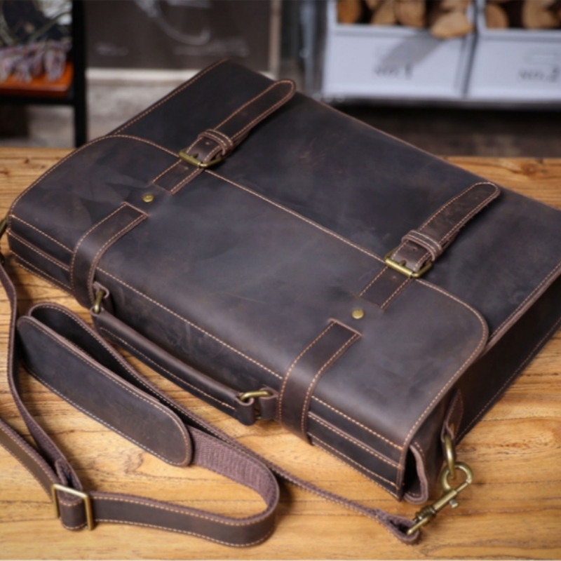 Luxury Original Men's Handbag  - огляд і ціна Leather Briefcase