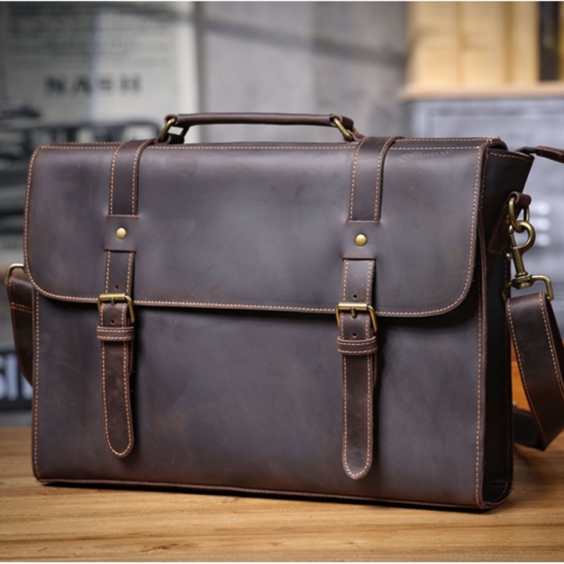 Luxury Original Men's Handbag  - огляд і ціна Leather Briefcase