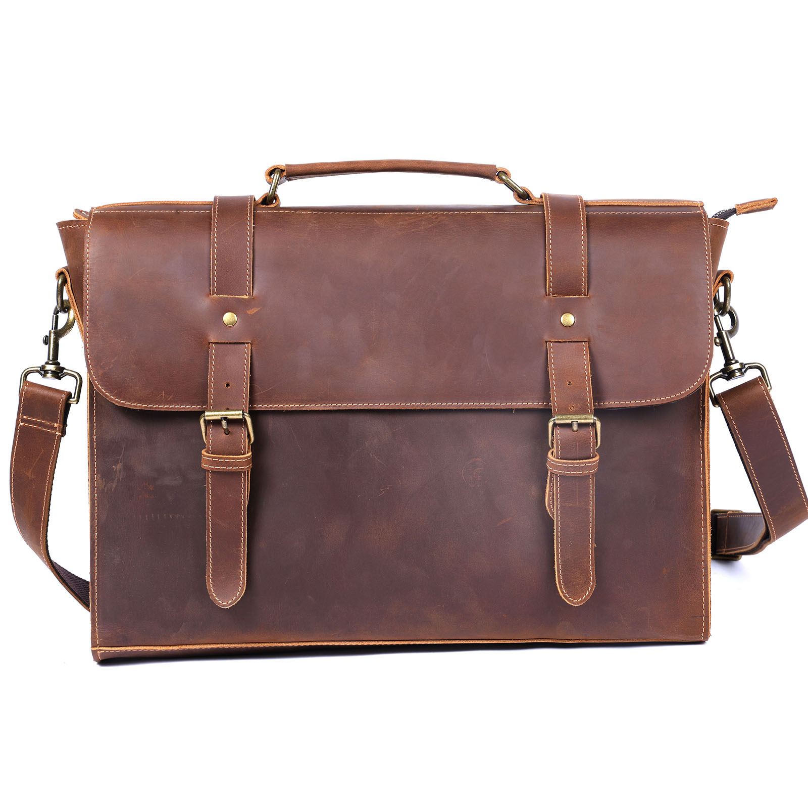 Luxury Original Men's Handbag  - огляд і ціна Leather Briefcase