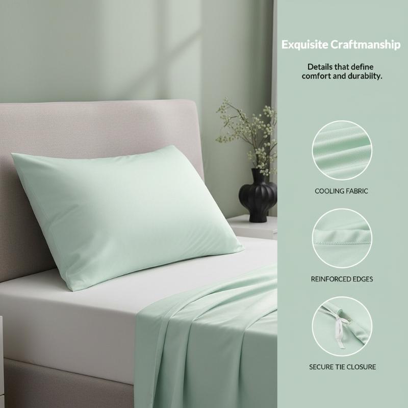New！Summer Cooling Ice Silk Pi - огляд і ціна Silk Pillowcase