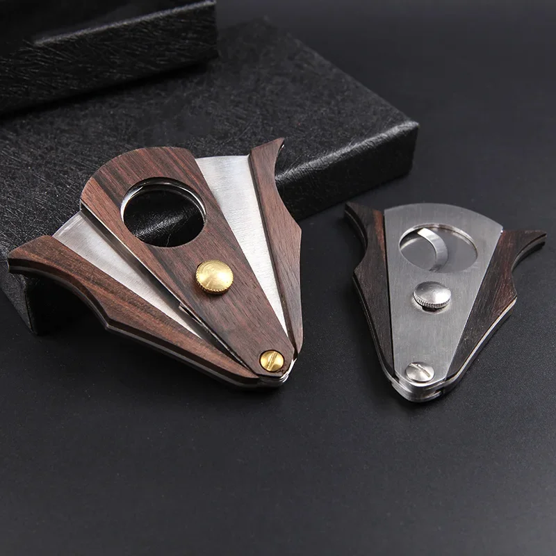 Wooden Cigar Cutter Scissors K - огляд і ціна Premium Cigar Case