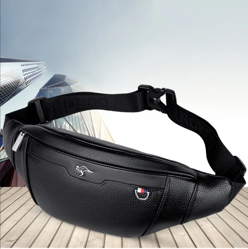 Business Leather Waist Bag Mul - огляд і ціна Leather Wallet Men