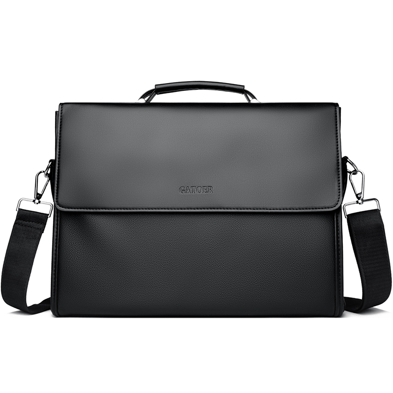 Men's Business Casual Handbag  - огляд і ціна Leather Briefcase