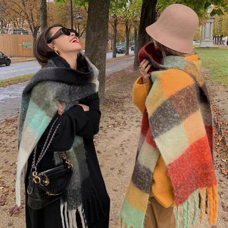 NEW Luxury Winter Thick Warm S - огляд і ціна Cashmere Scarf