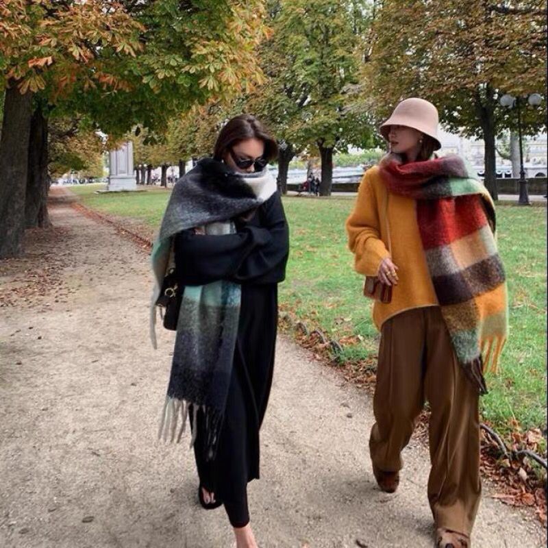 NEW Luxury Winter Thick Warm S - огляд і ціна Cashmere Scarf