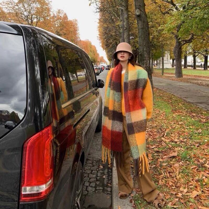 NEW Luxury Winter Thick Warm S - огляд і ціна Cashmere Scarf