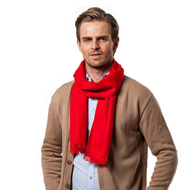 Fashion Winter Solid Color Men - огляд і ціна Cashmere Scarf