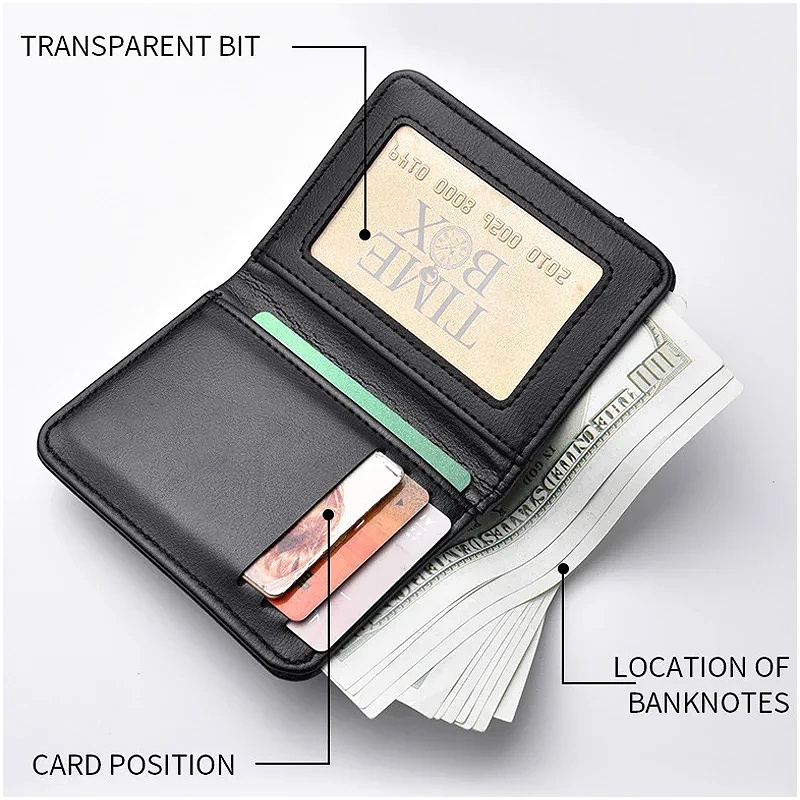 Men Leather Wallet Document Ho - огляд і ціна Leather Wallet Men