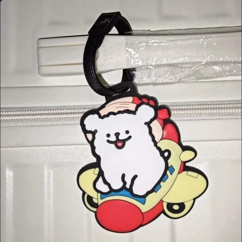 Cute Cartoon Dog Silicone Lu - огляд і ціна Travel Luggage Set