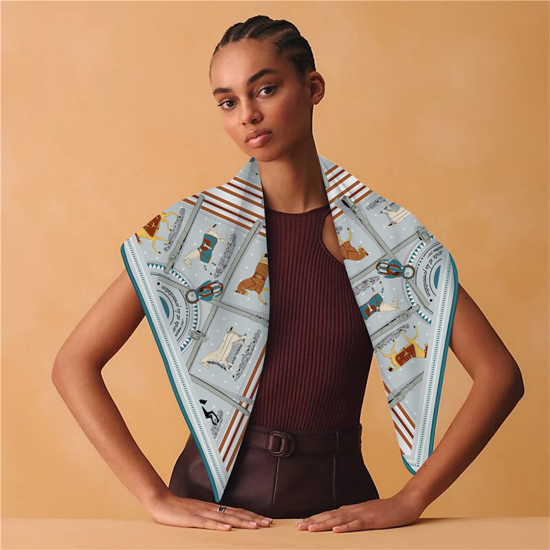 90CM Fashion Printed Cashmere  - огляд і ціна Cashmere Scarf