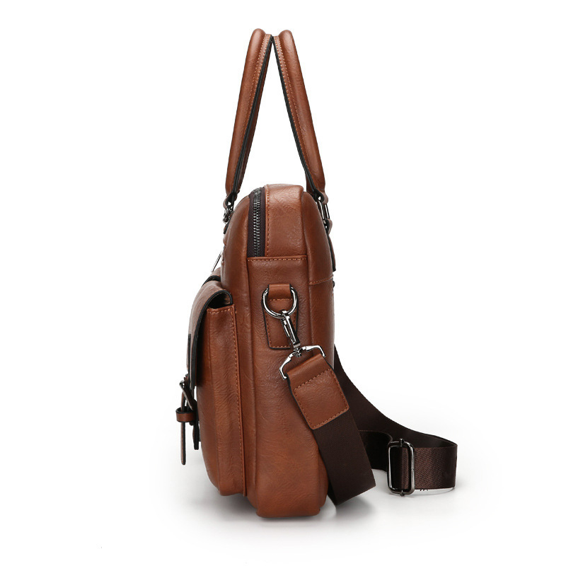 CFUN YA New Man Handbag 14 Inc - огляд і ціна Leather Briefcase