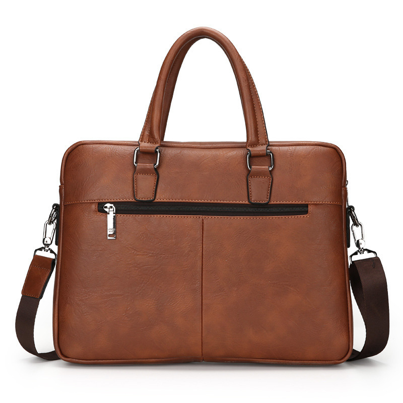 CFUN YA New Man Handbag 14 Inc - огляд і ціна Leather Briefcase