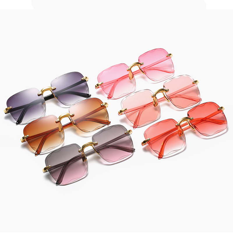 1/3PCS New Rimless Women's Sun - огляд і ціна Designer Sunglasses
