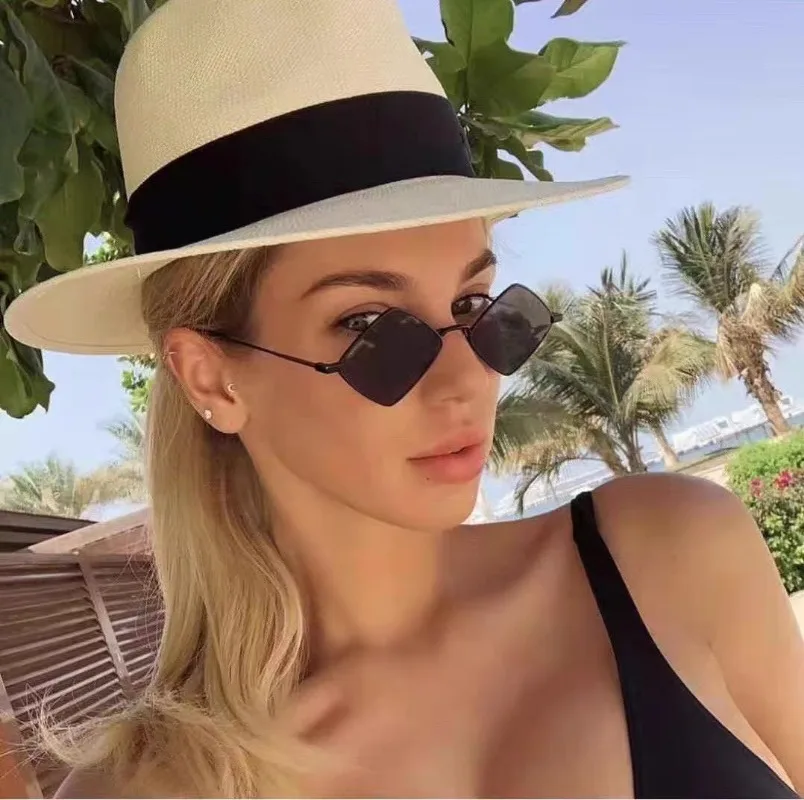 New Fashion Metal Diamond Shap - огляд і ціна Sunglasses Uv400