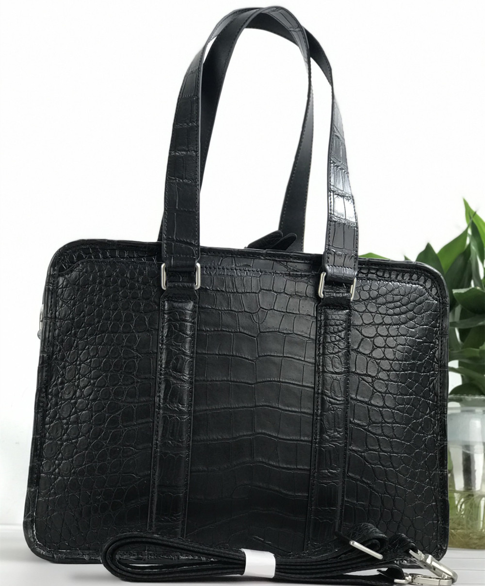New Crocodile Leather Laptop B - огляд і ціна Leather Briefcase