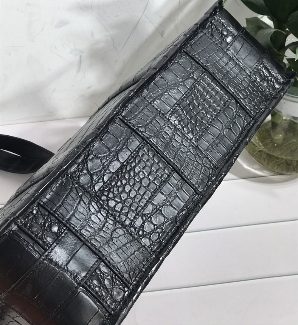 New Crocodile Leather Laptop B - огляд і ціна Leather Briefcase