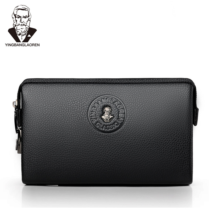 Male Long Money Wallets Mobile - огляд і ціна Leather Wallet Men