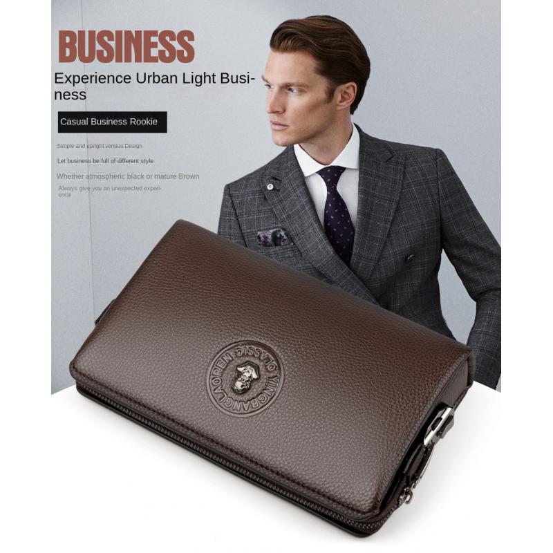 Male Long Money Wallets Mobile - огляд і ціна Leather Wallet Men