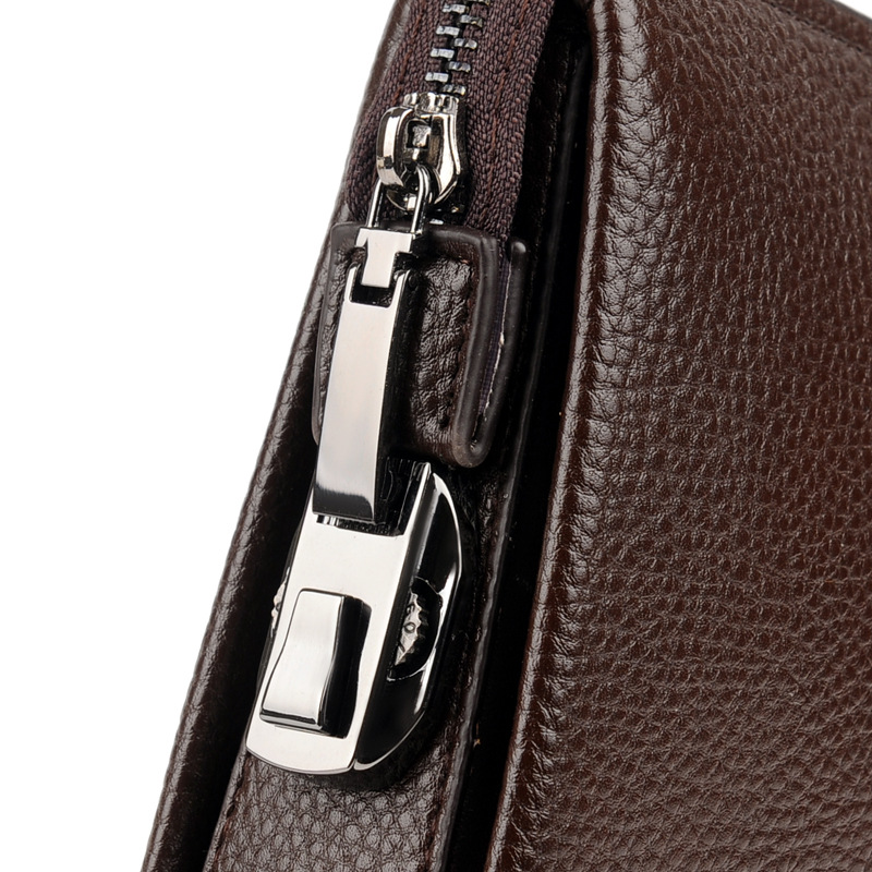 Male Long Money Wallets Mobile - огляд і ціна Leather Wallet Men