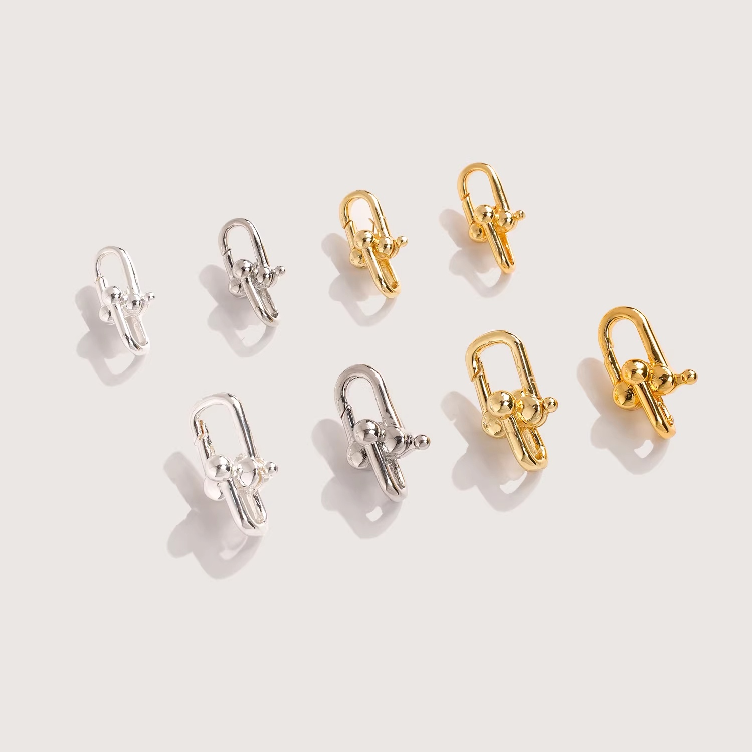 18K Gold Plated Press Clasp, D - огляд і ціна Gold Plated Jewelry