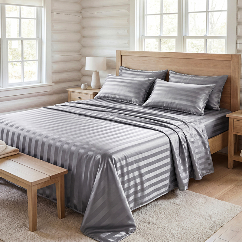 Wrinkle Resistant Striped Sati - огляд і ціна Silk Pillowcase