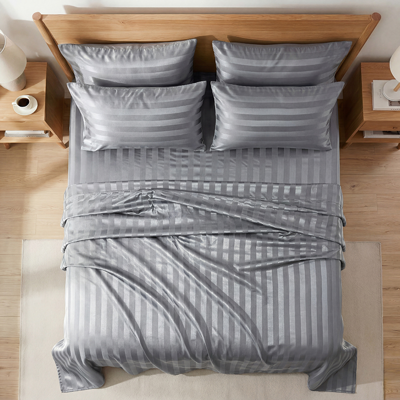 Wrinkle Resistant Striped Sati - огляд і ціна Silk Pillowcase