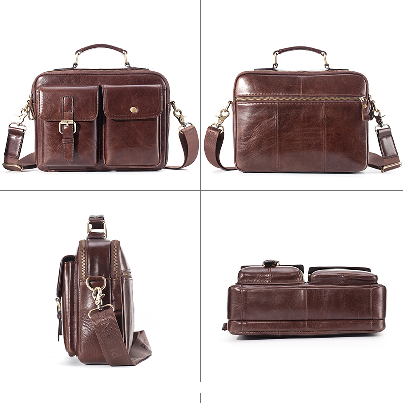 Brand New Cowhide Leather Mess - огляд і ціна Leather Briefcase